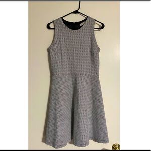LOFT Black & White Dress